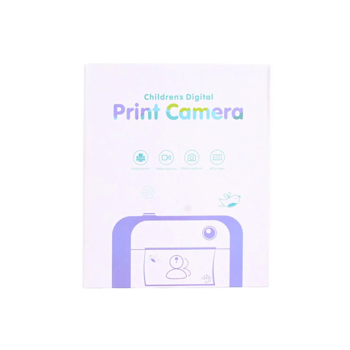 Kids Instant Print Camera cartoon design toy for children