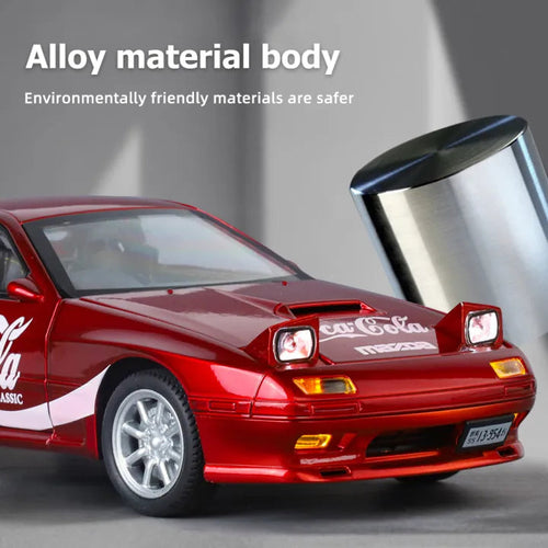 Mazda RX7 Coca-Cola Edition 1:24 Diecast Model Car
