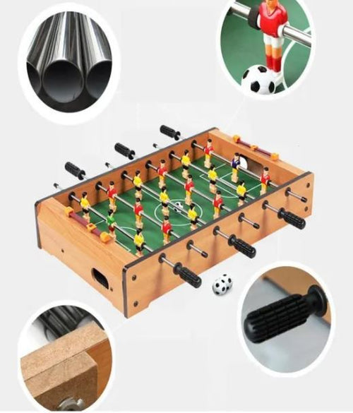 18-Inch Table Top Football Champion Game for Kids | Mini Foosball Table