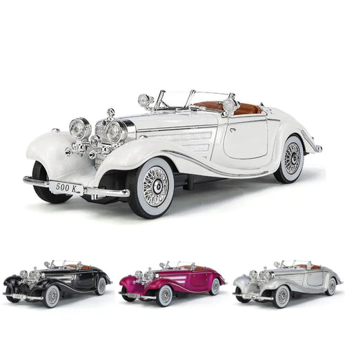 Mercedes-Benz 500K 1:24 Diecast Model Car