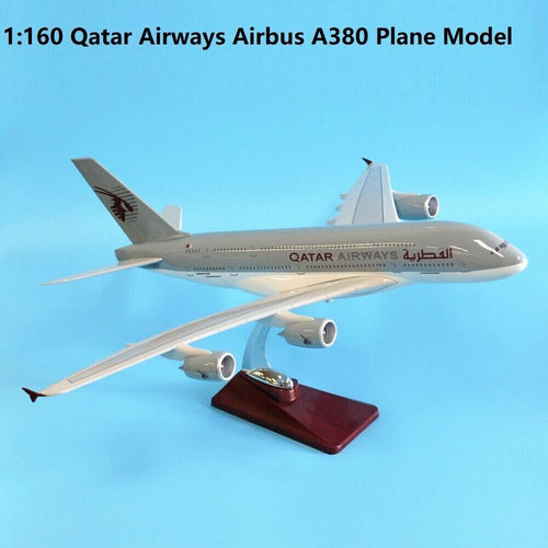 Qatar Airways A380 1:160 Diecast Plane Model β Aviation Collectible