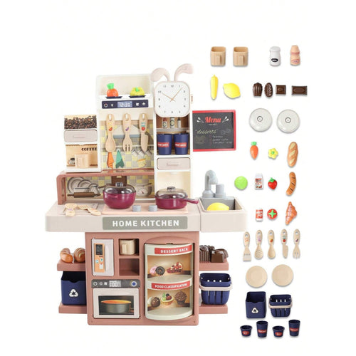 DIY Dream Home Kitchen Play Set – 33+ Piece Pretend Play Kitchen