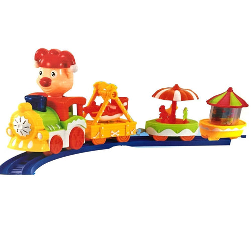 Happy Circus Electric Train Track Set for Kids