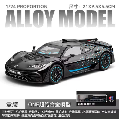 1:24 Diecast Mercedes-AMG ONE Model Car – Lights & Sound