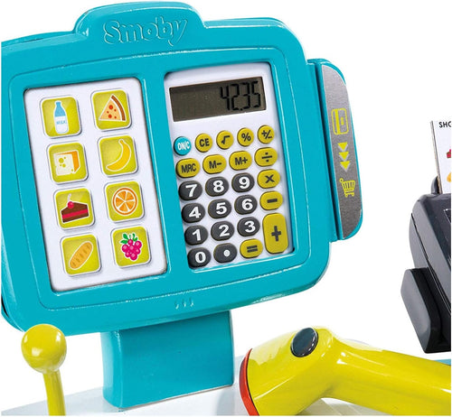 Kids Toy Cash Register Set with Scanner & Calculator