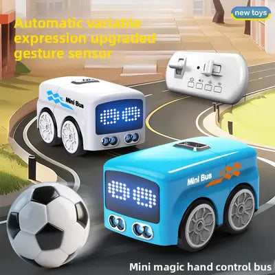 2.4GHz 5-in-1 RC Mini Bus Toy | Magic Induction, Dodge & Ball Following Modes