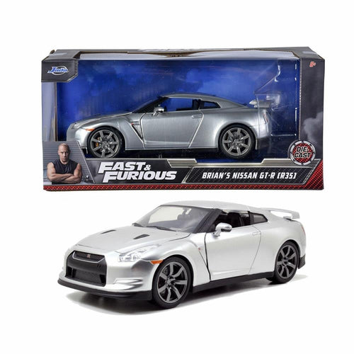 Jada Fast & Furious Brian's Nissan GT-R R35 – 1:24 Diecast Model Car