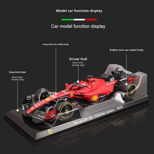 Ferrari SF-23 F1 Diecast Model Car β 1:24 Scale Collectible