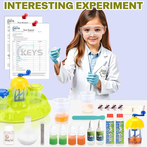 DIY Glowing Slime Factory Kit – Glow-in-the-Dark Play Set for Kids