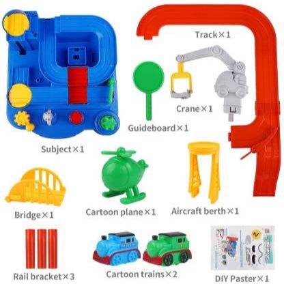 Train Adventure – Cartoon Train with Mechanical Gears