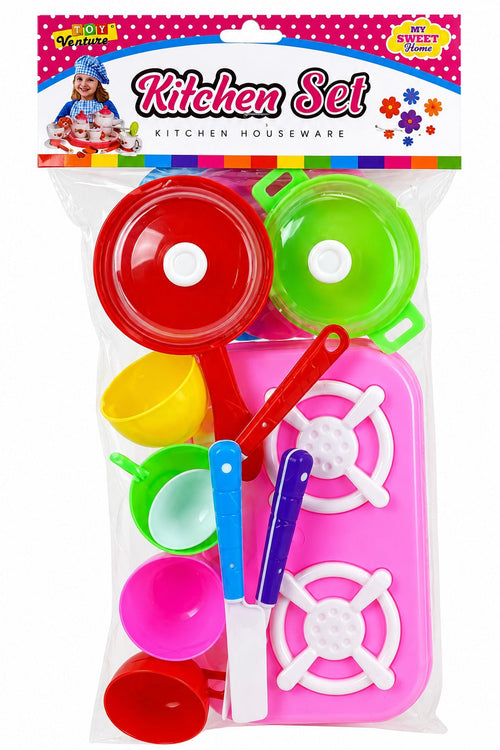 Kids Toy Bundle – Building Blocks, Kitchen Set & Doctor Set