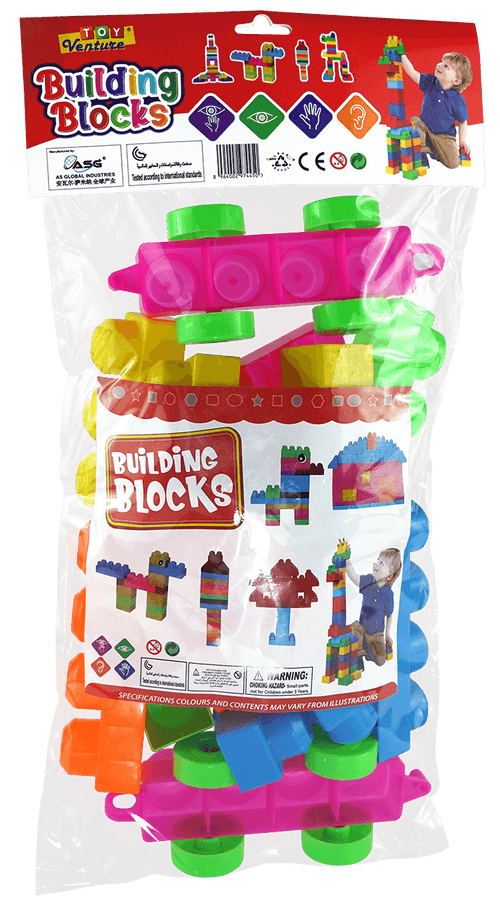 34 Pcs Building Block Set – Creative Construction Toy for Kids