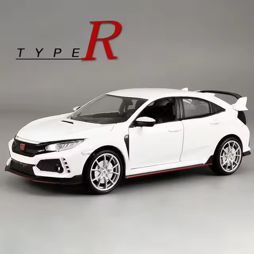 1:24 Honda Civic Type-R Diecast Model Car – Pullback Action