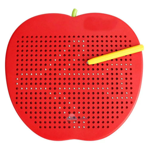 Apple Shape Magnetic Pixel Art Drawing Board for Kids