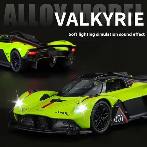 Aston Martin Valkyrie 1:32 Diecast Model Car With Acrylic Display Box