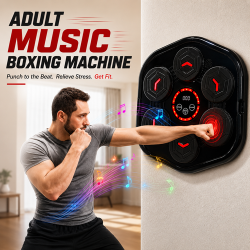 Adult Music Boxing Machine – Bluetooth Smart Boxing Trainer