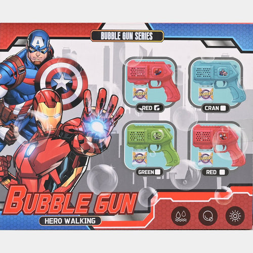 Electric Bubble Gun Toy for Kids - 10-Hole Automatic Bubble Machine