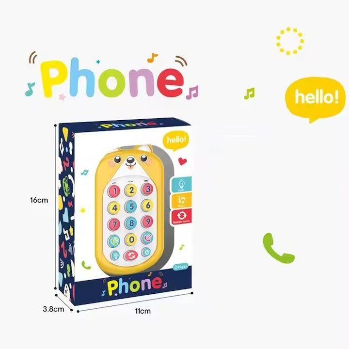 Kids Musical Toy Phone – Learning Mobile with Lights & Sounds