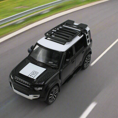 Diecast Land Rover Defender 110 Car – Light & Sound