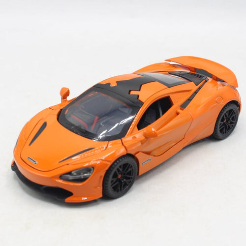 Diecast Model Car – 1:24 Scale with Light & Sound and Openable Doors