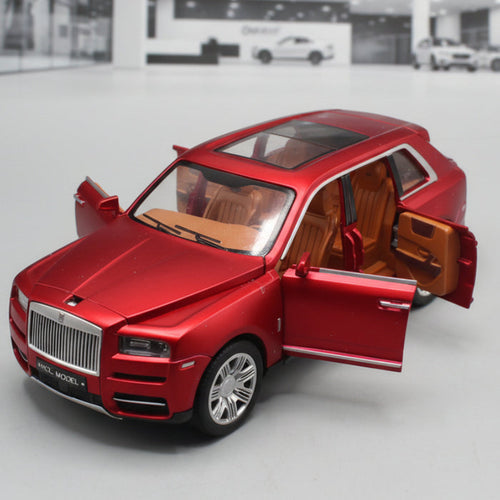 Diecast Rolls Royce Model Car – Pull-Back with Light & Sound