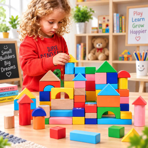 Number & Alphabet Building Blocks Set – 102 Pieces