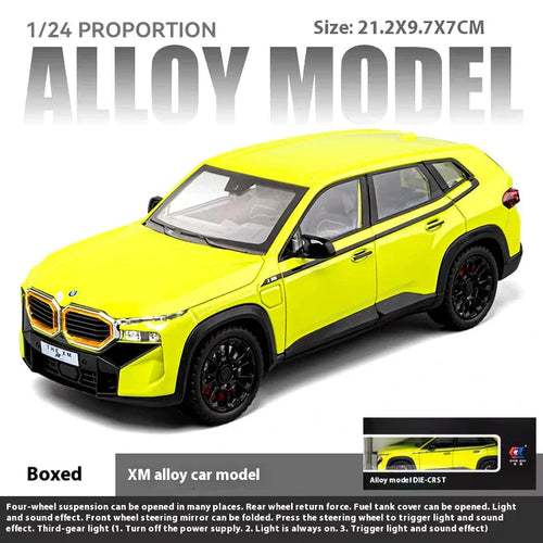 BMW XM SUV 1:24 Diecast Model Car