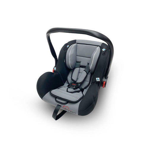 Tinnies Baby Carry Cot & Car Seat – Grey (Newborn to 18 Months)