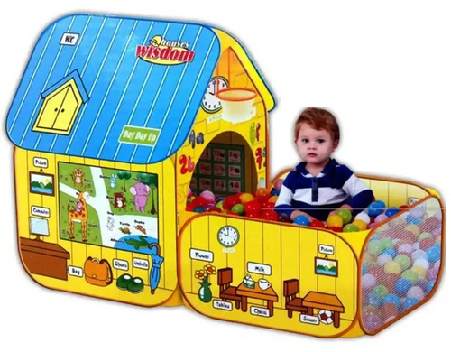 Learning Pop-Up Tent House for Kids