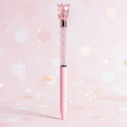 Bear Rhinestone Ballpoint Pen for Kids – Cute Sparkly Design
