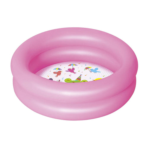 BESTWAY Kids 2 Ring Paddling Pool 2ft x 6in | Inflatable Mini Splash Pool