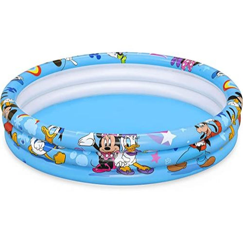 BESTWAY Disney Characters Kids Pool 4ft x 10in | Inflatable Splash Pool