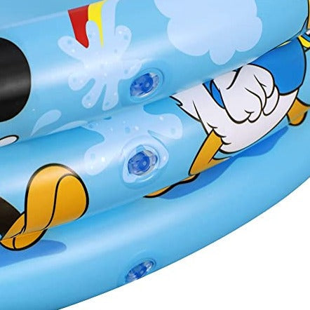 BESTWAY Disney Characters Kids Pool 4ft x 10in | Inflatable Splash Pool