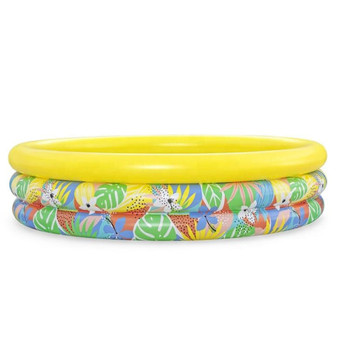 BESTWAY Floral Paradise Kids Pool 5ft 6in x 1ft 3in | Inflatable Splash Pool
