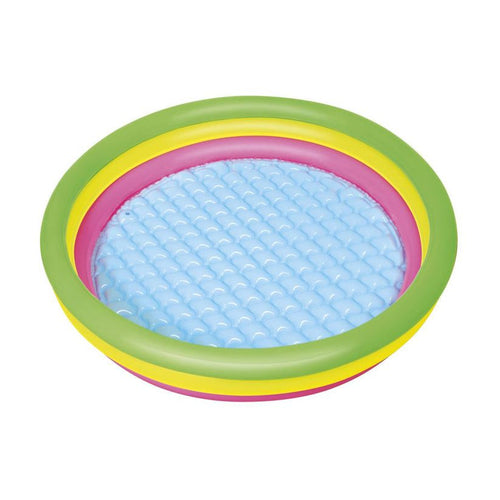 BESTWAY Inflatable Rainbow Kids Pool 3ft 4in x 10in | Mini Splash Pool