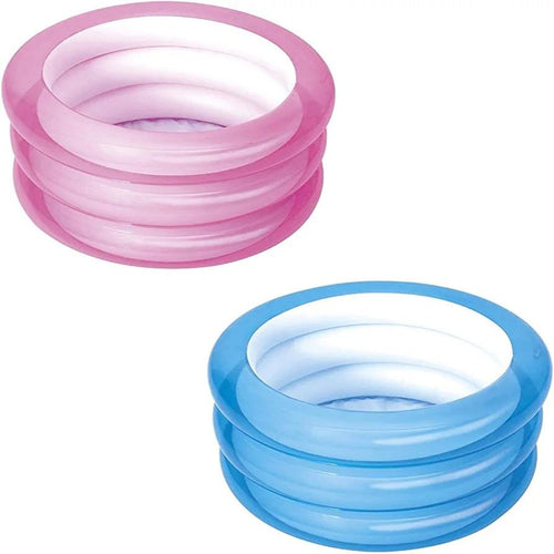 BESTWAY Kids Inflatable Ring Pool 2ft 3.5in x 1ft | Mini Splash Pool