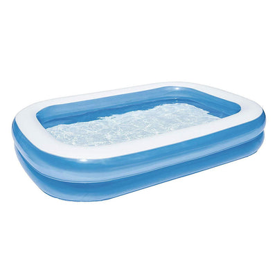 BESTWAY Kids Family Lounge Pool 8ft 7in x 6ft 9in x 1ft 8in | Large Inflatable Family Pool