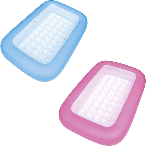 BESTWAY Rectangular Aquababies Kids Pool 5ft 4in x 10in | Inflatable Splash Pool
