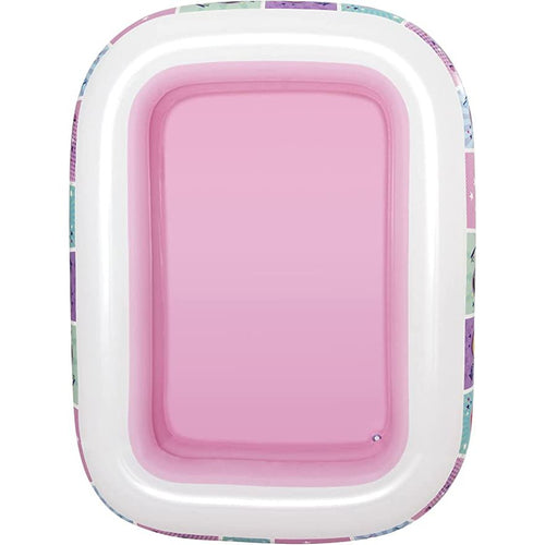 BESTWAY Princess Soft Edge Rectangular Kids Pool 6ft 7in x 4ft 9in x 1ft 7in | Inflatable Pool