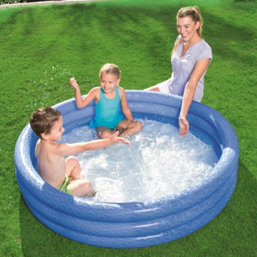 BESTWAY Splash and Play Kids Pool 5ft x 1ft | Inflatable Summer Splash Pool