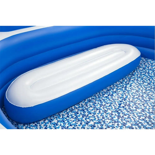BESTWAY Splash Paradise Pool with Seat 7ft 7in x 7ft 2in | Inflatable Family Lounge Pool
