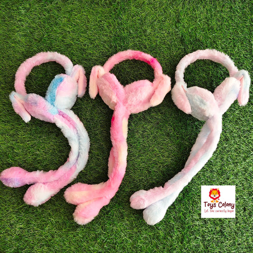Bunny Earmuffs with Moving Ears for Kids β Soft Plush Rabbit Ear Muffs