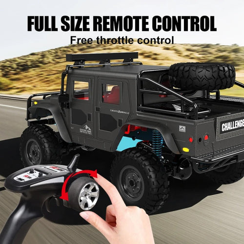 1:12 Scale Alloy 4WD RC Monster Truck – High-Speed Off-Road