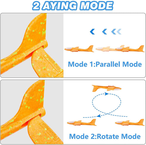 Catapult Airplane Launcher Toy | Foam Glider Gun for Kids