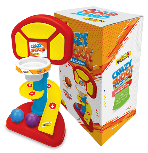Crazy Shoot Basketball Game – Mini Hoop Playset for Kids