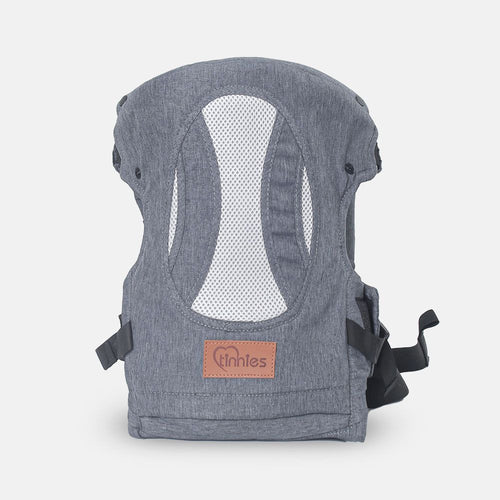 4-in-1 Baby Cuddler Carrier – Light Grey (3.5–12kg)
