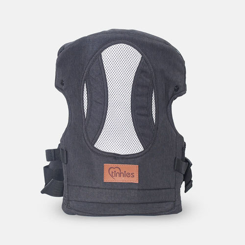4-in-1 Baby Cuddler Carrier – Dark Grey (3.5–12kg)