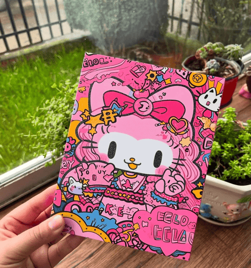 Hello Kitty Girls Makeup Set – 22 Pcs Pretend Play Kit