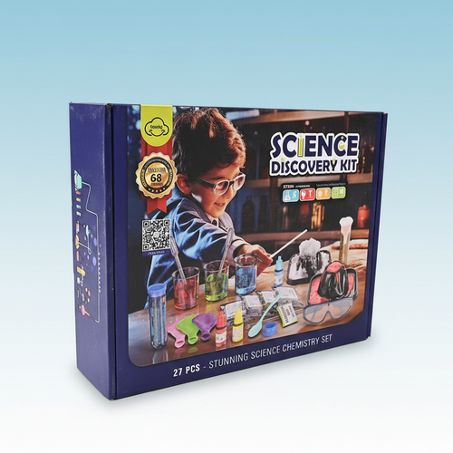 Mega Science Discovery Kit (27 Pcs) – Volcano STEM Learning Set for Kids