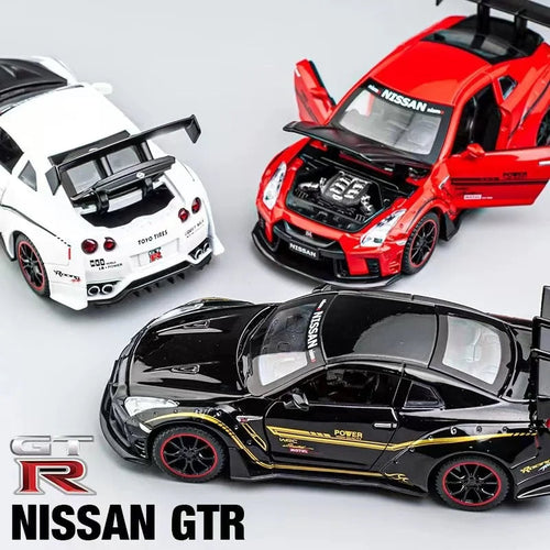 Nissan GTR 1:24 Diecast Model Car β Pull-Back Collectible